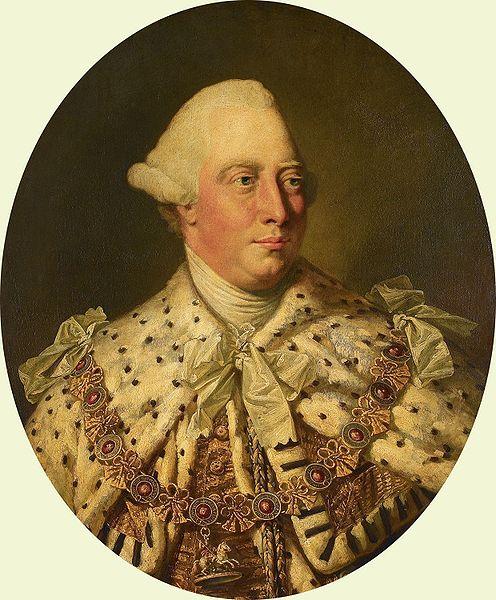 Johann Zoffany George III of the United Kingdom oil painting picture
